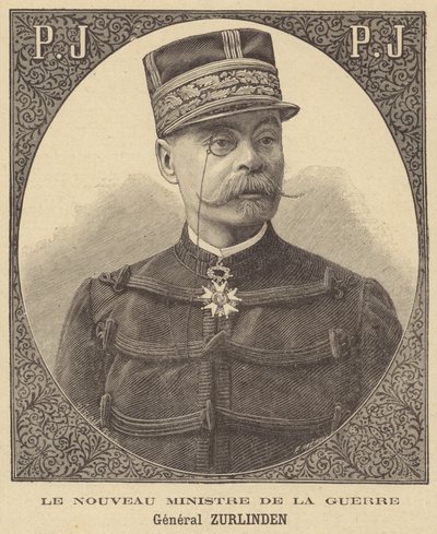 General Zurlinden, New French Minister of War by French School